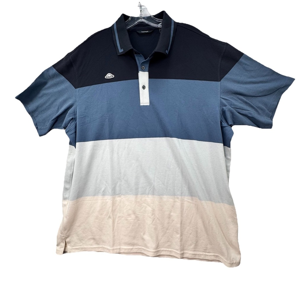 NEW Radmor Organic Cotton Douglas Style Polo Golf Shirt Men's XXL‎ Recycled